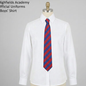 Corbata Institucional "Highfields Stripes" – Seda y Microfibra Premium UNISEX