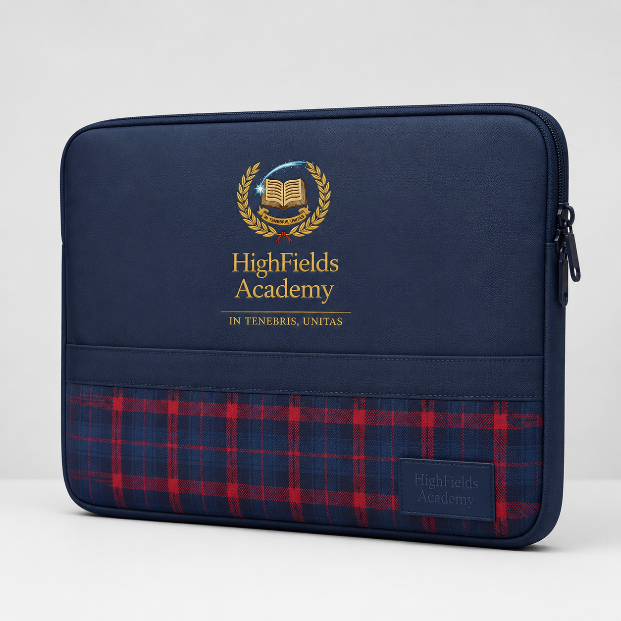 Funda para Portátil HighFields Academy – Acolchada con Cremallera | 13"–15,6"
