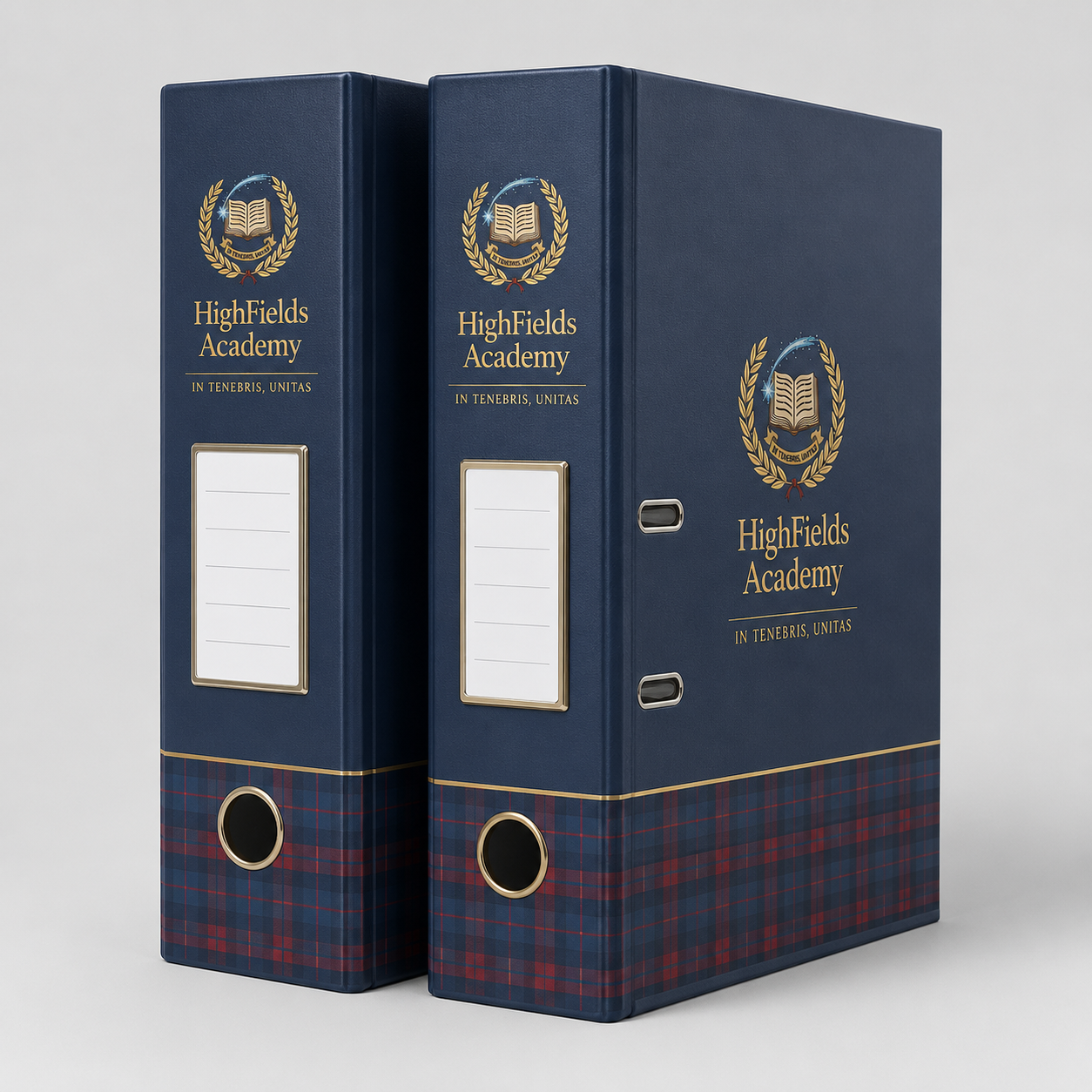 Archivador A4 Highfields Academy – Edición Oficial